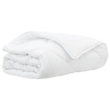 Vidaxl zomer dekbed wit 220 x 200 x 3 cm polyester