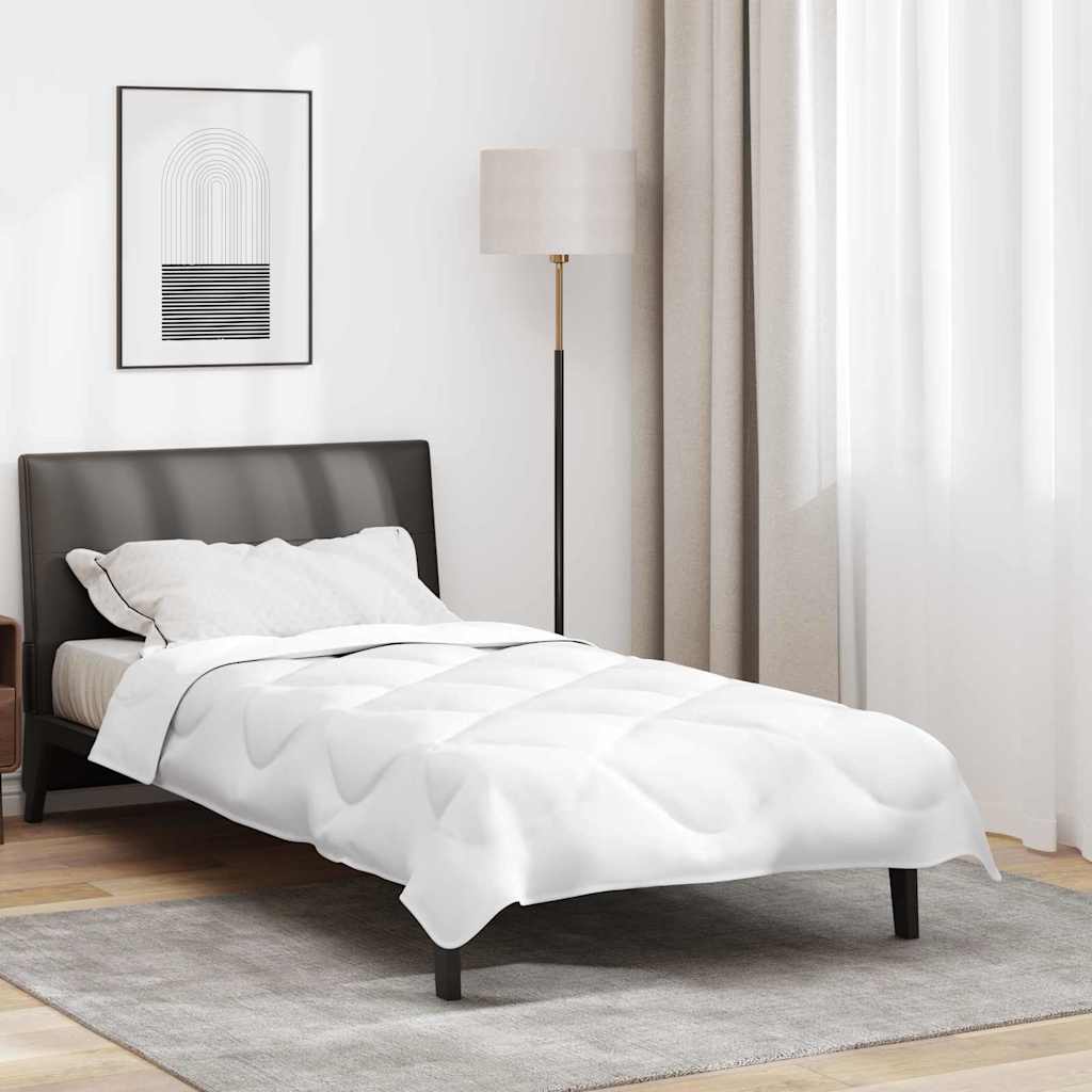Vidaxl dekbed wit 200 x 155 x 4 cm polyester