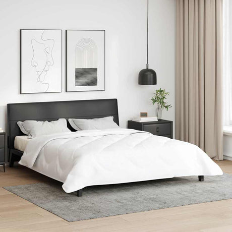 Vidaxl dekbed 240 x 220 x 4 cm nee polyester wit ademend