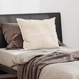 Vidaxl hoofdkussen met kussen wit katoen en polyester
