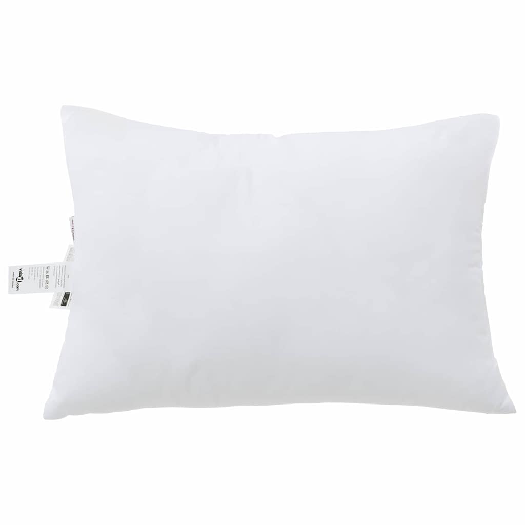 Vidaxl hoofdkussen 2 st 51 x 31 x 20 cm polyester wit