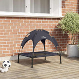 Vidaxl hondenbed zwart 62 x 48 x 61 cm staal