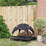 Vidaxl hondenbed zwart 90 x 81 x 80,5 cm staal