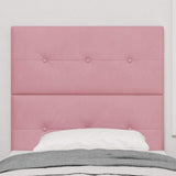 Vidaxl hoofdbord roze 80 cm fluweel