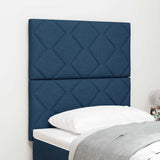 Vidaxl hoofdbord blauw 80 cm stof
