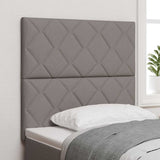 Vidaxl hoofdbord taupe stof