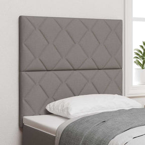 Vidaxl hoofdbord taupe stof