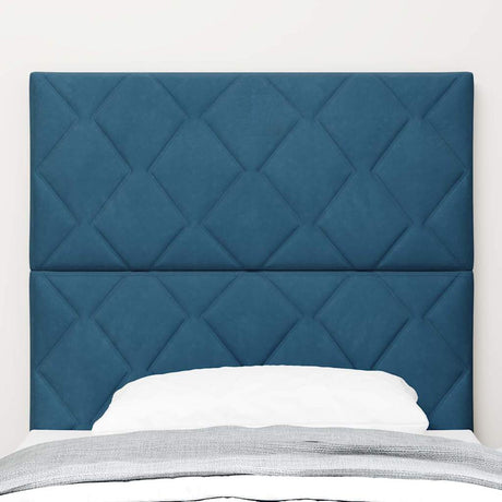 Vidaxl hoofdbord donkerblauw 100 cm fluweel