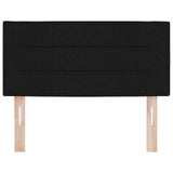 Vidaxl led hoofdbord met led-stripverlichting zwart 80 cm stof
