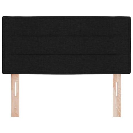Vidaxl led hoofdbord met led-stripverlichting zwart 80 cm stof