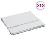 Vidaxx Reinigungstücher 50 gestreift 50x60 cm weiß und grün