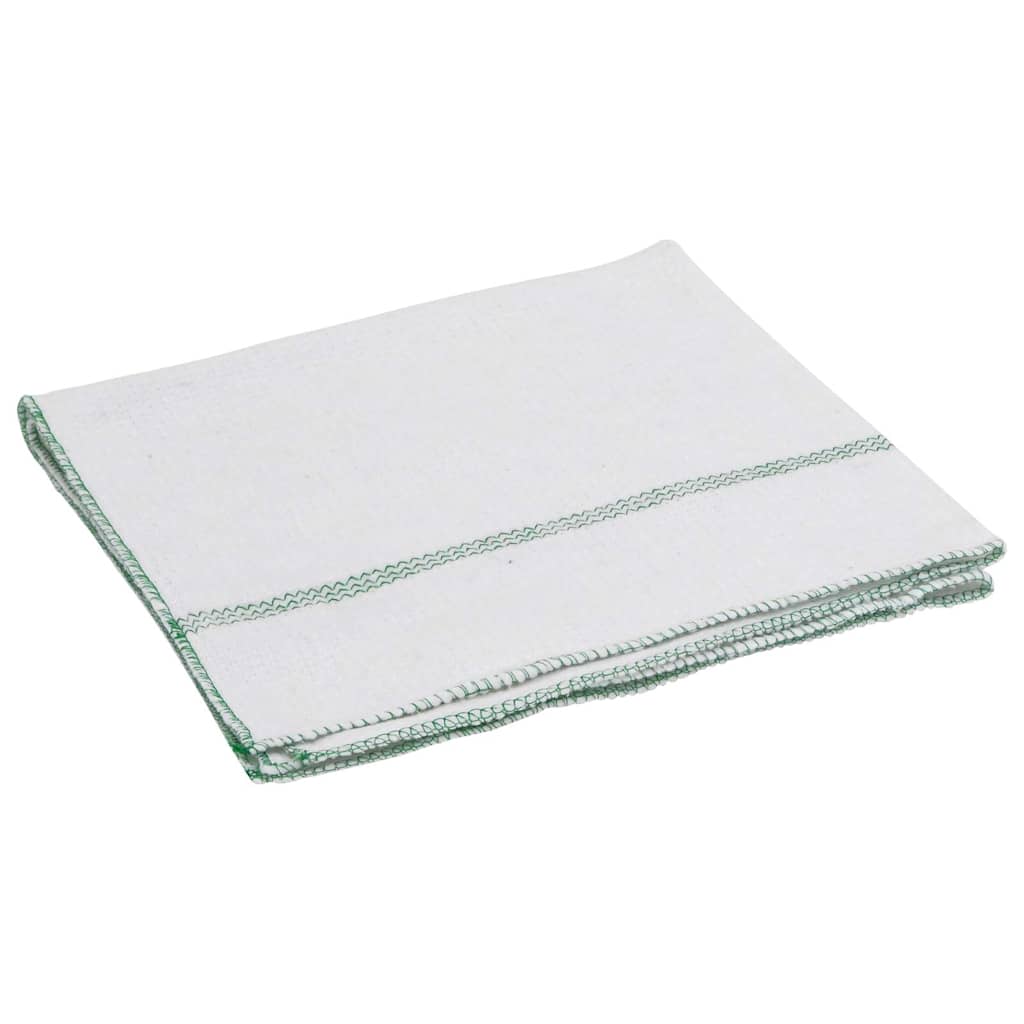 Vidaxx Reinigungstücher 50 gestreift 50x60 cm weiß und grün