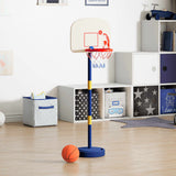Vidaxl Basketballständer mit Ball und Pumpe, höhenverstellbar 90-121 cm