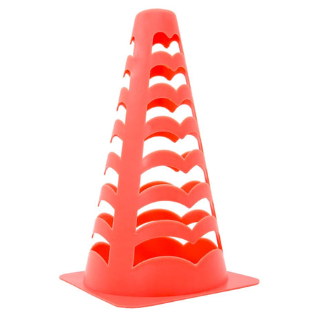 Vidaxx Fußballfiguren 6 Stück stapelbar 13x13x22,5 cm orange