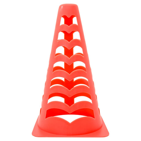 Vidaxx Fußballfiguren 6 Stück stapelbar 13x13x22,5 cm orange