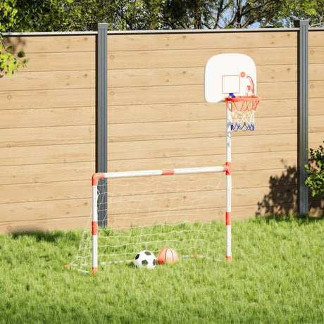 Vidaxx Kinderfußball- und Basketballset mit Bällen 98x50x70 cm