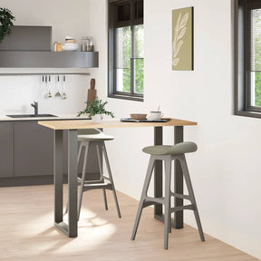 Vidaxl bartafelpoten 2 st u-vormig 60x(100-101) cm staal antraciet