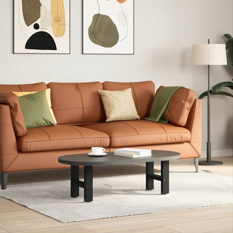 Vidaxl salontafelpoten 2 st 30x(30-31) cm staal zwart