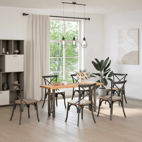 Vidaxl console tafelpoten 2 st 38x(72-73) cm staal naturel