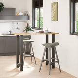 Vidaxl bartafelpoten 2 st 60x(110-111) cm staal antraciet