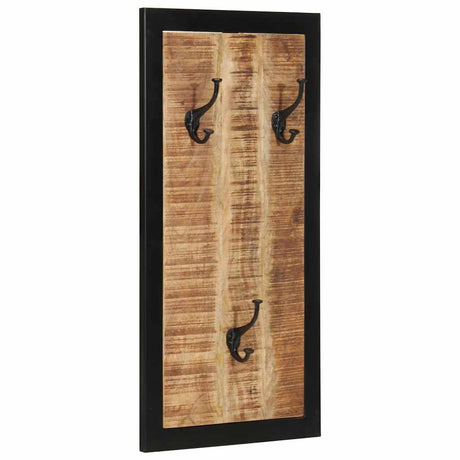 Vidaxx Garderobenständer 40x2x80 cm aus massivem, rauem Mangoholz