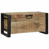 Vidaxl opbergkisten bruin 60 x 30 x 30 cm massief mangohout