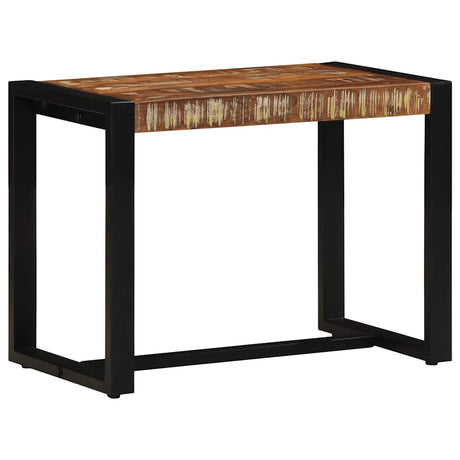 Vidaxl bank multicolor 60x35x45 cm massief hout hergebruikt