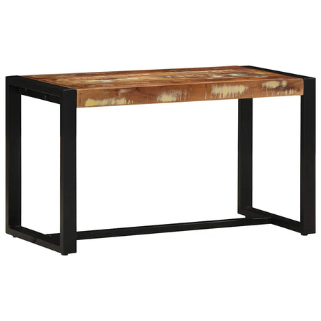 Vidaxl bank 80x35x45 cm massief gerecycled hout meerkleurig
