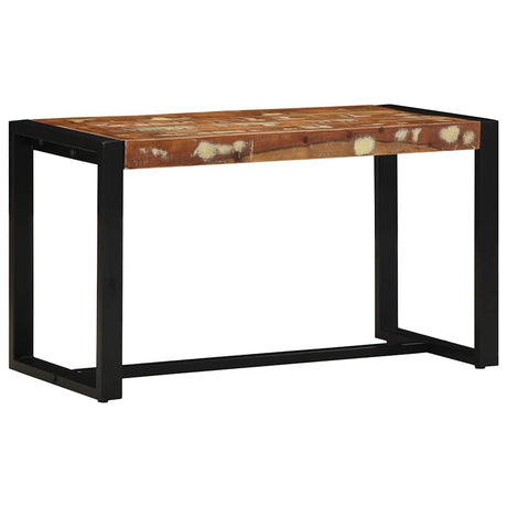 Vidaxl bank 80x35x45 cm massief gerecycled hout meerkleurig