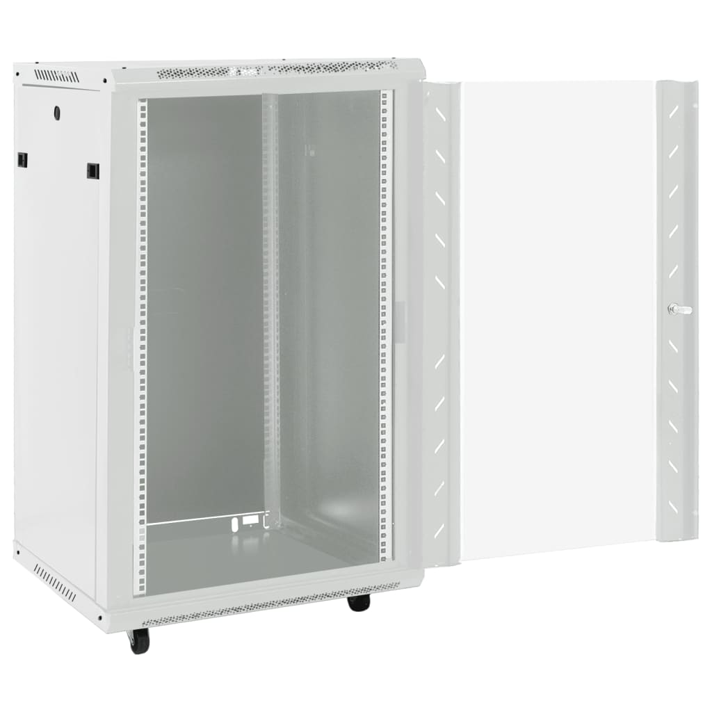 VidaXL Netzwerkschrank 18U 19 IP20 60x60x100 cm grau