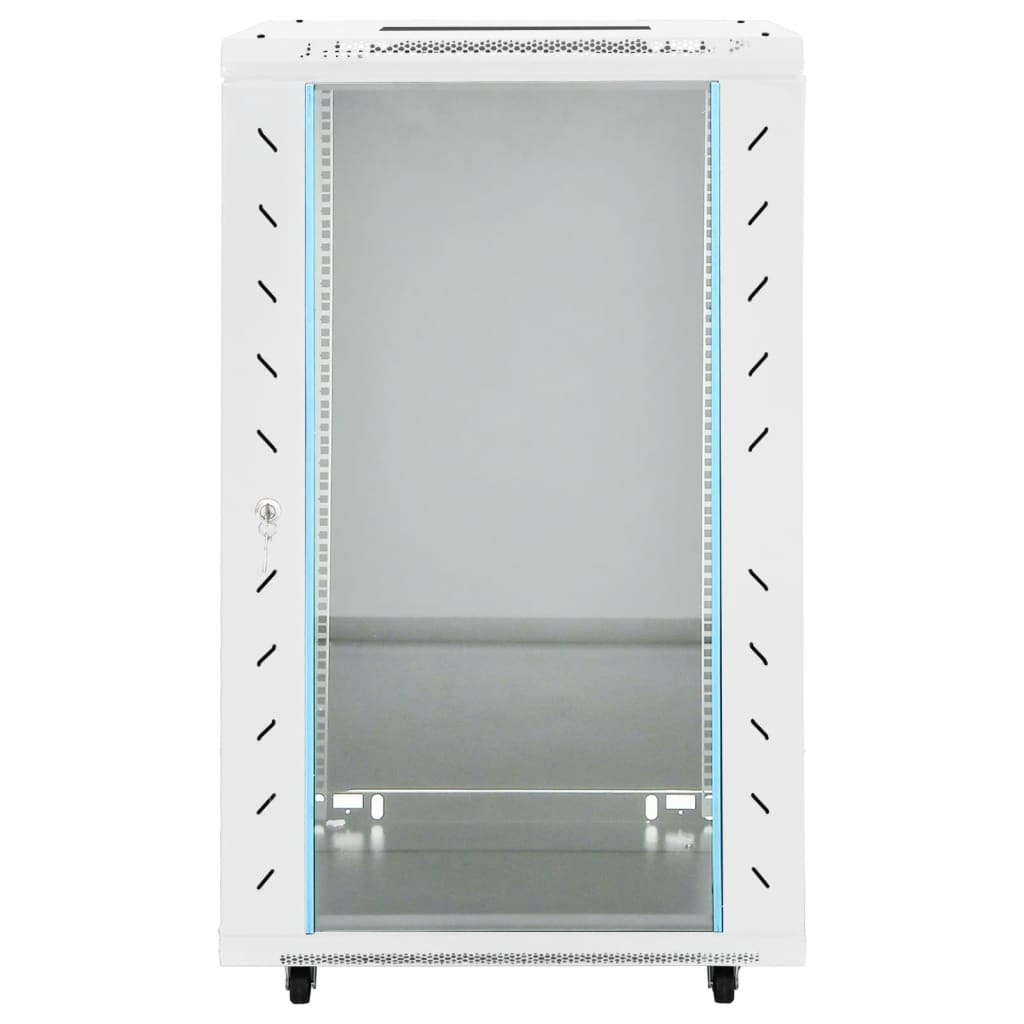 VidaXL Netzwerkschrank 18U 19 IP20 60x60x100 cm grau