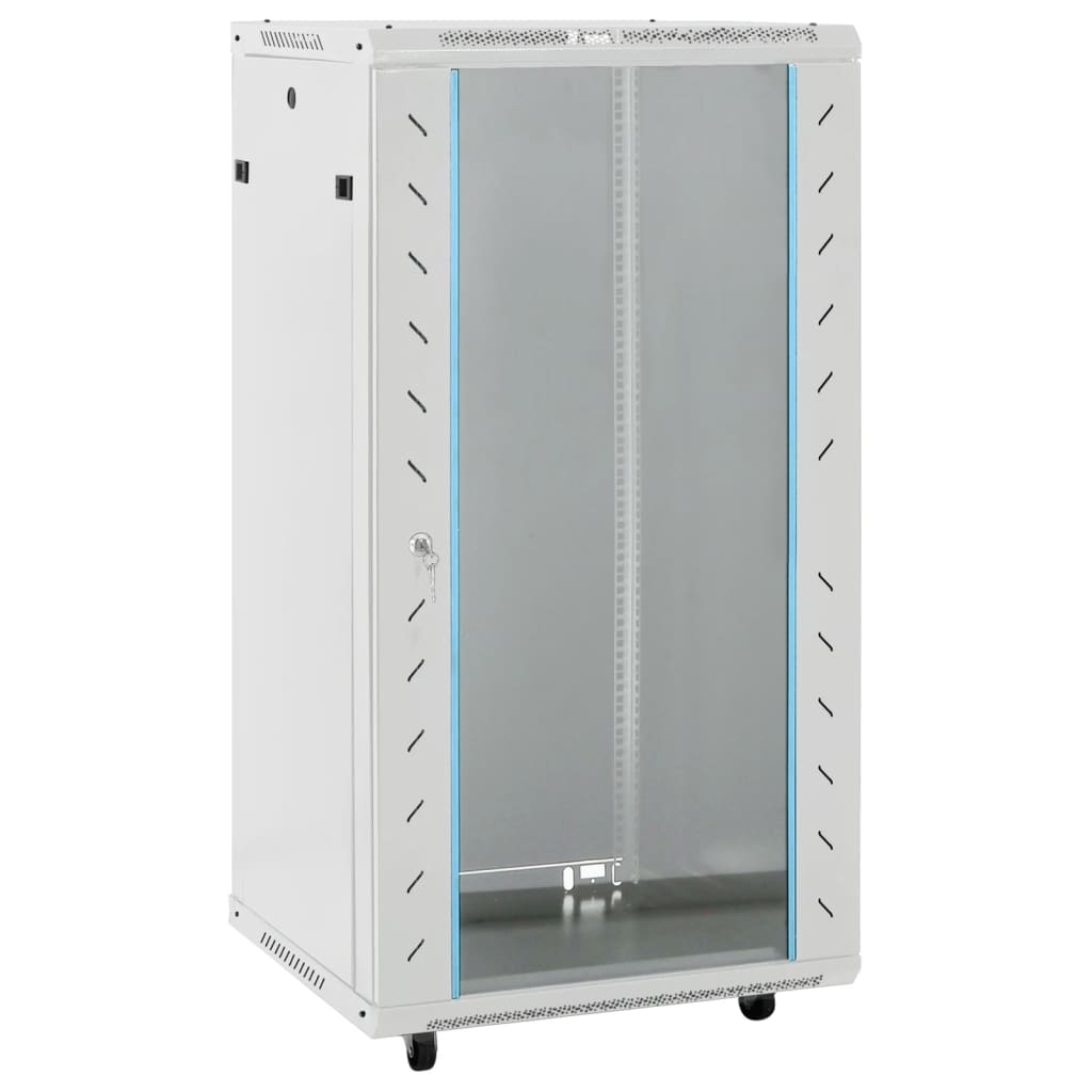 VidaXL Netzwerkschrank 22U 19 IP20 60x60x120 cm grau