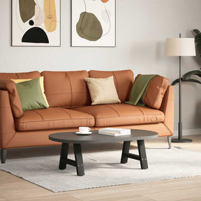 Vidaxl salontafelpoten 2 st a-vormig 30x(30-31) cm staal zwart