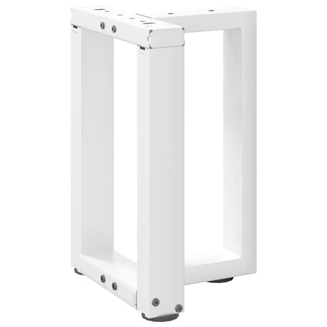 Vidaxl salontafelpoten 2 st t-vormig 28x25x(42-43) cm staal wit