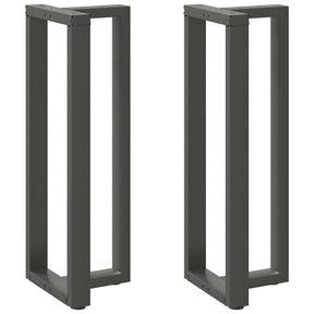Vidaxl bartafelpoten 2 st t-vormig 50x35x(110-111) cm staal antraciet