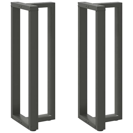Vidaxl bartafelpoten 2 st t-vormig 50x35x(110-111) cm staal antraciet