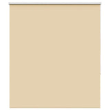 Vidaxl rolgordijn verduisterend 125x130 cm stofbreedte 121,6 cm beige