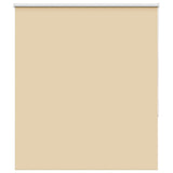 Vidaxl rolgordijn verduisterend 140x130 cm stofbreedte 136,6 cm beige