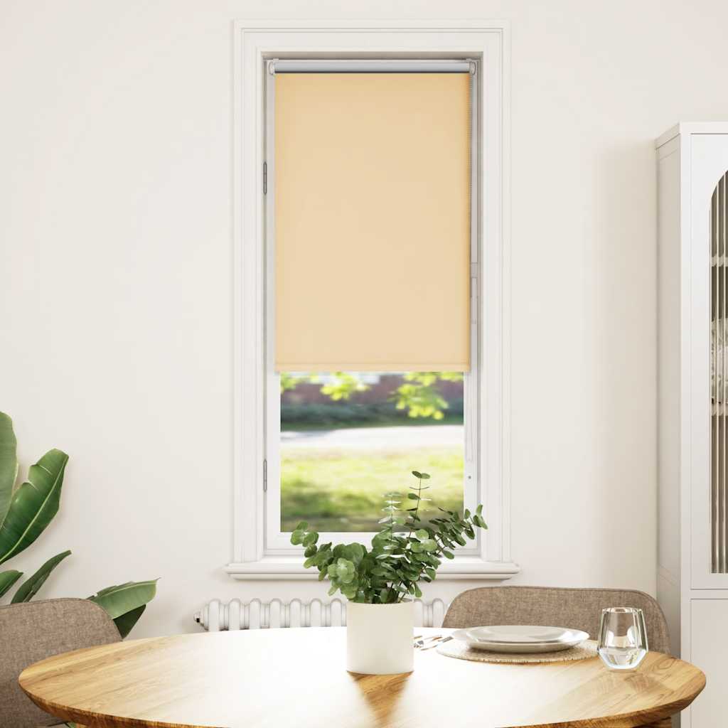 Vidaxl rolgordijn verduisterend 45x150cm stofbreedte 40,7 cm polyester