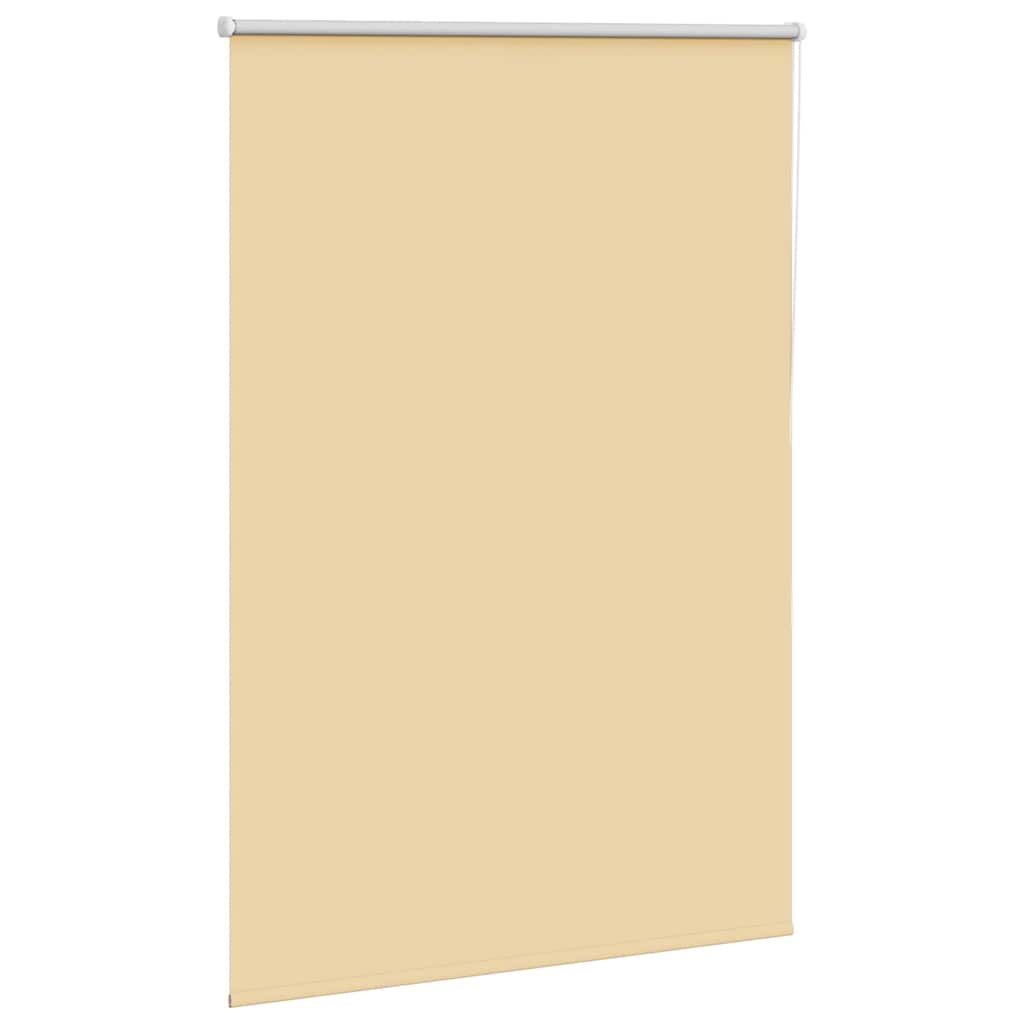 Vidaxl rolgordijn verduisterend 110x150 cm stofbreedte 105,7 cm beige