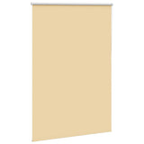 Vidaxl rolgordijn verduisterend 115x150 cm stofbreedte 110,7 cm beige