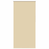 Vidaxl rolgordijn verduisterend 105x210 cm stofbreedte 100,7 cm beige