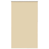Vidaxl rolgordijn verduisterend 125x230 cm stofbreedte 121,6 cm beige