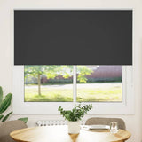 Vidaxl rolgordijn verduisterend 150x130 cm stofbreedte 146,6 cm zwart
