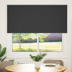 Vidaxl rolgordijn verduisterend 155x130 cm stofbreedte 151,6 cm zwart