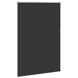 Vidaxl rolgordijn verduisterend 110x150 cm stofbreedte 105,7 cm zwart