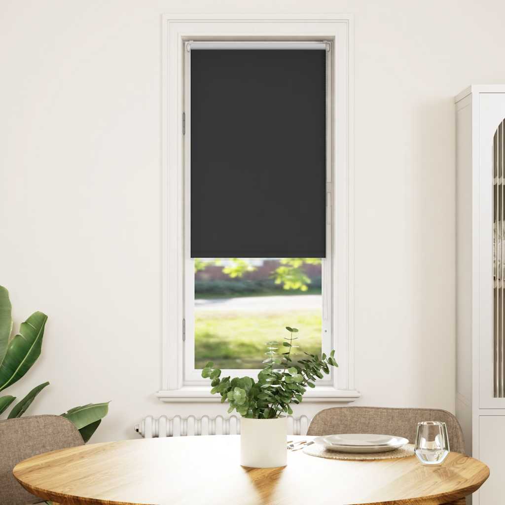 Vidaxl rolgordijn verduisterend 50x175cm stofbreedte 45,7 cm polyester