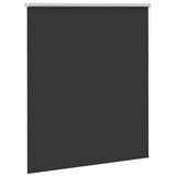 Vidaxl rolgordijn verduisterend 125x175 cm stofbreedte 121,6 cm zwart