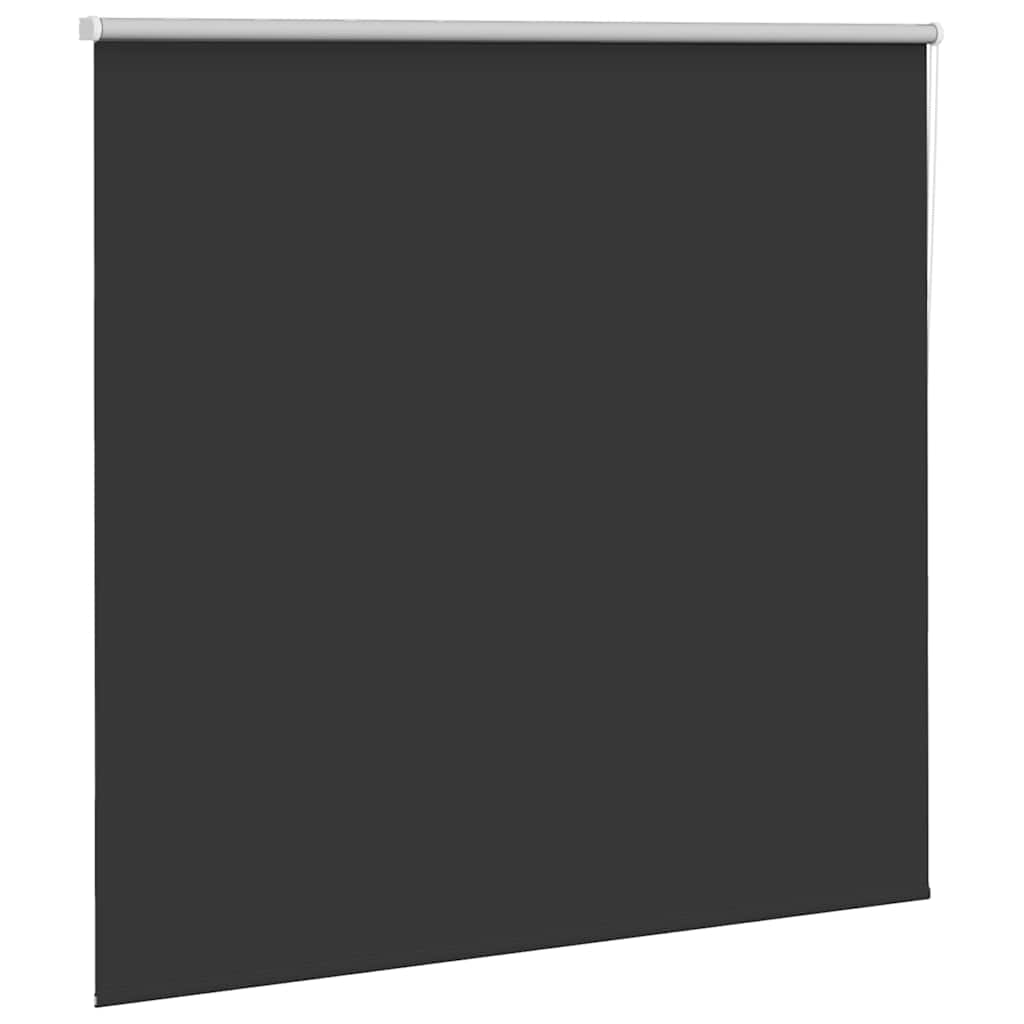Vidaxl rolgordijn verduisterend 145x175 cm stofbreedte 141,6 cm zwart
