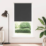 Vidaxl rolgordijn verduisterend 110x210 cm stofbreedte 105,7 cm zwart
